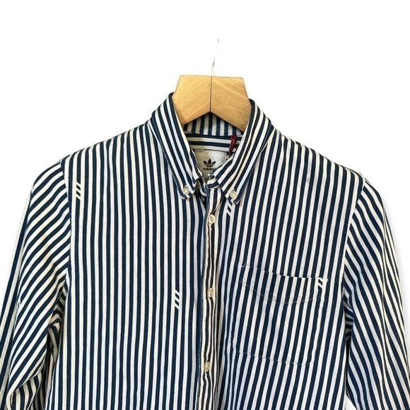Bedwin & The Heartbreakers X Adidas Originals Tokyo Striped Shirt, Small - Picture 3 of 10